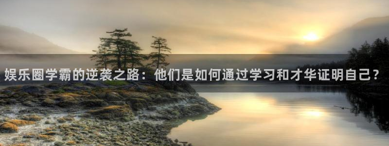 极悦平台体育平台开号链接：娱乐圈学霸的逆袭之路：他们是如何通过学习和才华证明自己？